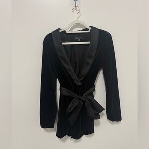 Dynamite Elegant Black Skort Dress